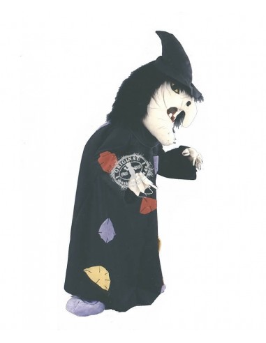 Sorcière costume de mascotte 1 (caractère publicitaire)