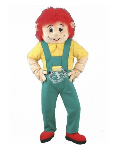 Pumuckel costume mascot (advertising character)