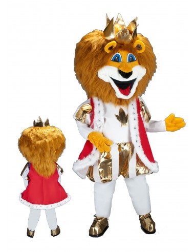 Lion mascot costume 236b (high quality)