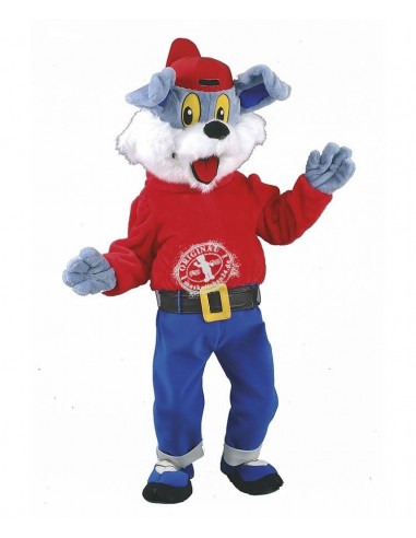 Kostüm Wolf Maskottchen 10 (Werbefigur)