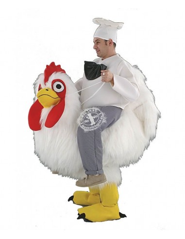 Rooster Costume Mascot 92d (high quality)