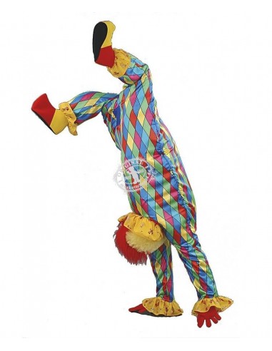 Clown Kopfstand Kostüm Maskottchen 102c (Hochwertig)