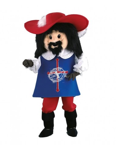 Costume Musketeer Porthos mascot 2