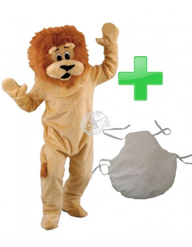 Mascota de disfraces de león 60p ✅ comprar barato ✅