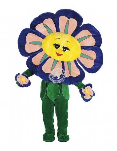 174c2 mascotte costume de fleur pourpre acheter pas cher