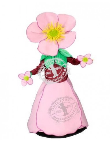 186h2 mascotte costume fleur rosa acheter pas cher