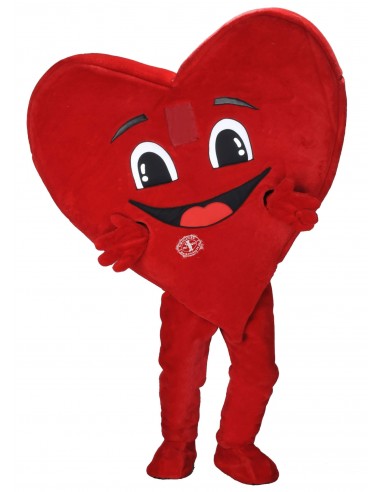 222h Mascota del traje del corazón comprare a buon mercato
