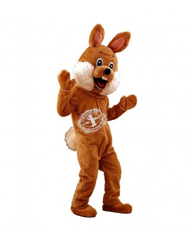 Mascotte de costume de lapin 74p marron ✅ Achat pas cher ✅ Production ✅
