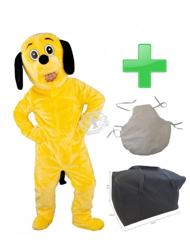 Dog costume mascot 16r ✅ Best price ✅ Production ✅ Stock items ✅ Visible face ✅