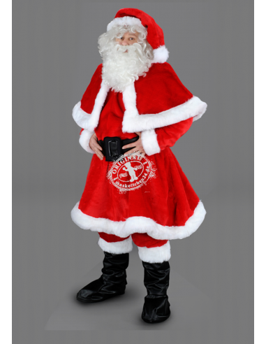 Nicholas kostuum professionele kerstman 198J ✅ lage prijs ✅ voorraadartikelen ✅ vermomming voor volwassenen ✅ complete set ✅
