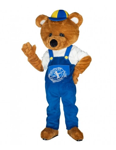 Deguisement Mascotte d'ours Teddy Costume avec chemise