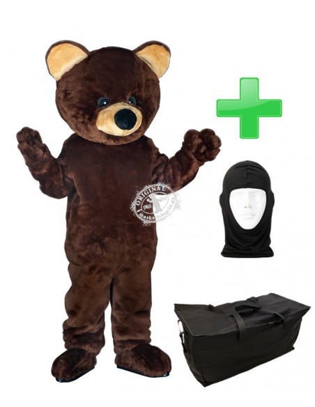 Costume d'Ours en fourrure synthétique - Taille universelle - Convient pour  l'extérieur