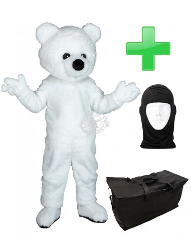 Eisbär Kostüm Figur 15a ✅ Tasche + Hygiene Haube ✅ Preiswert kaufen ✅ Produktion ✅