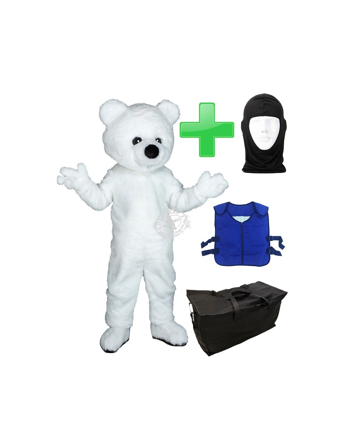 Costume d'Ours en fourrure synthétique - Taille universelle - Convient pour  l'extérieur