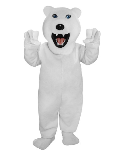 Polar Bear Costume Mascot 8 (Advertising Character)