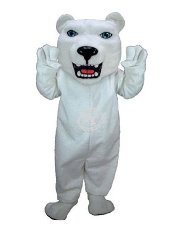 Polar Bear Mascot Costume 9 (Professional)