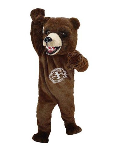 Grizzly Bear Mascot Costume 1 (Professional)