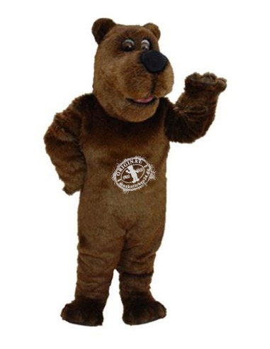Grizzly Bear Mascot Costume 3 (Professional)
