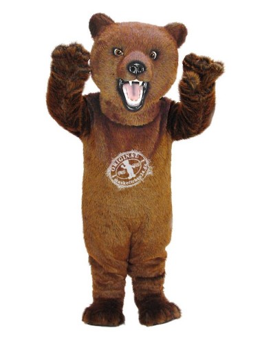 Grizzly Bär Kostüm Maskottchen 6 (Werbefigur)