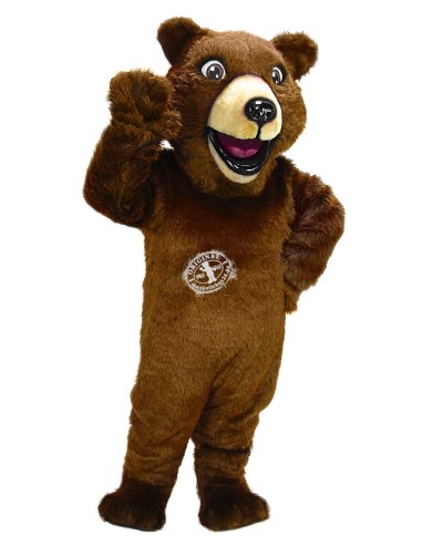 Grizzly Bear Costume Mascot 7 (Advertising Character)