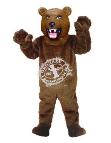 Grizzly Bear Costume Mascot 8 (Advertising Character)