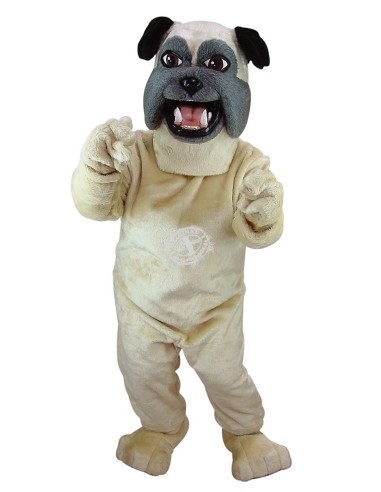 Bouledogue Chien Costume Mascotte 53 (Personnage Publicitaire)