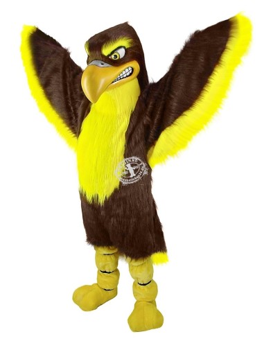 Falke Vogel Kostüm Maskottchen 2 (Werbefigur)