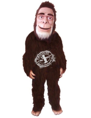 Bigfoot Person Kostüm Maskottchen 2 (Werbefigur)