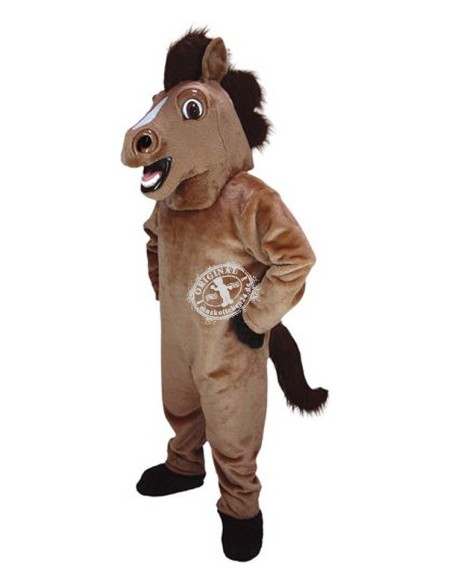 Cavallo Costume mascotte ✓ Acquista una figura promozionale a buon mercato ✓