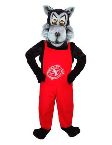 Wolf Kostüm Maskottchen 8 (Werbefigur)