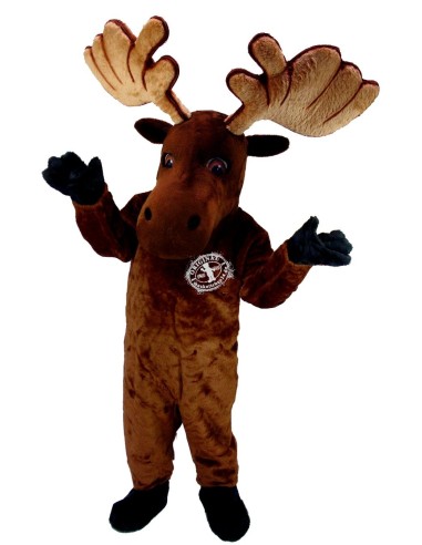 Moose Mascot Costume 4 (Professional)