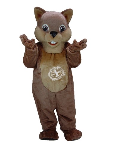 Streifenhörnchen Kostüm Maskottchen 3 (Werbefigur)