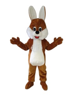 Mascotte de lapin de Pâques blanc - Carnival Store GmbH