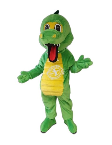 Draak Krokodil mascotte kostuum 29b (hoge kwaliteit)