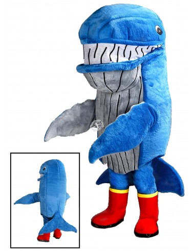 247c Blauwal Kostüm Maskottchen günstig kaufen