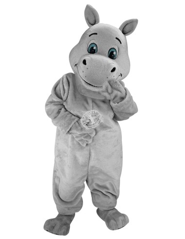 Nijlpaard Kostuum Mascotte 1 (Reclamekarakter)