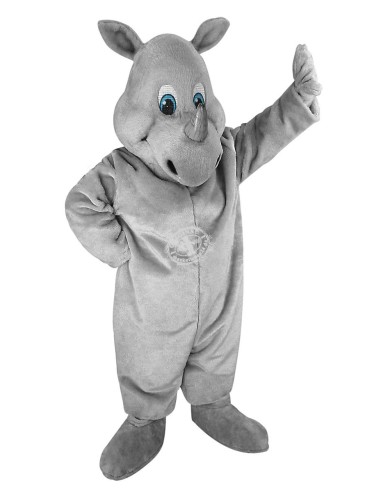 Rhinocéros Costume Mascotte 1 (Personnage Publicitaire)