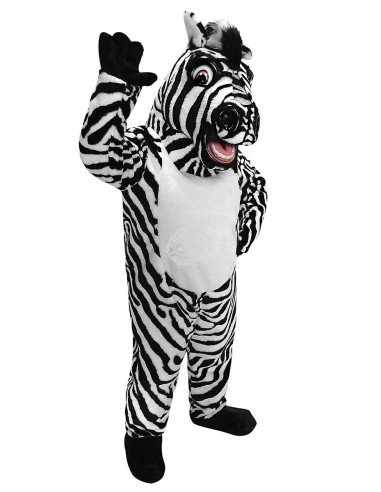 Zebra Kostuum Mascotte 1 (Reclamekarakter)