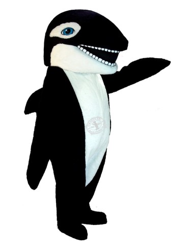 όρκα δολοφόνος φάλαινα Κοστούμι μασκότ 3 (Επαγγελματικό)