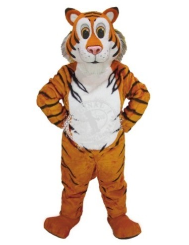 Tiger Kostüm Maskottchen 1 (Werbefigur)