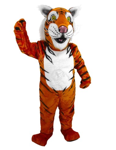 Tiger Kostüm Maskottchen 4 (Werbefigur)