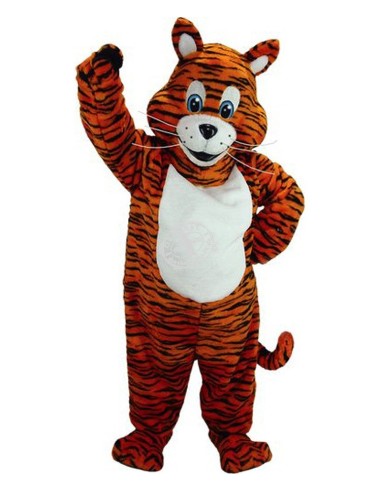 Tiger Kostüm Maskottchen 5 (Werbefigur)