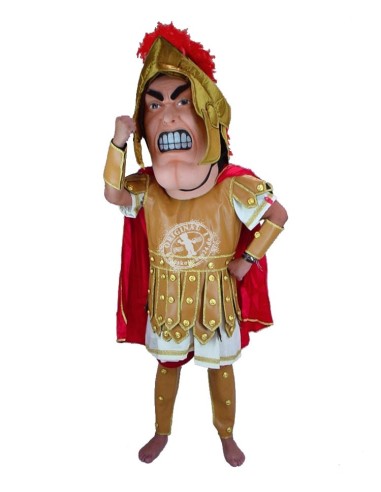 Gladiator / Trojan Person Costume Mascot 1 (Advertising Character)
