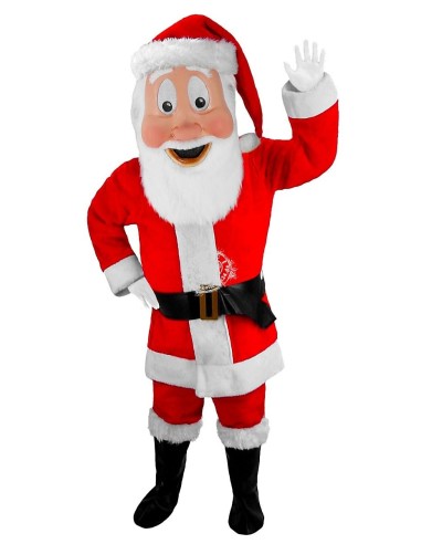 Babbo Natale / Nicola Persona Costume Mascotte 2 (Personaggio Pubblicitario)