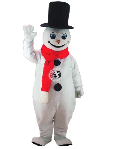 Снеговик человек Костюм талисмана 1 (рекламный персонаж)