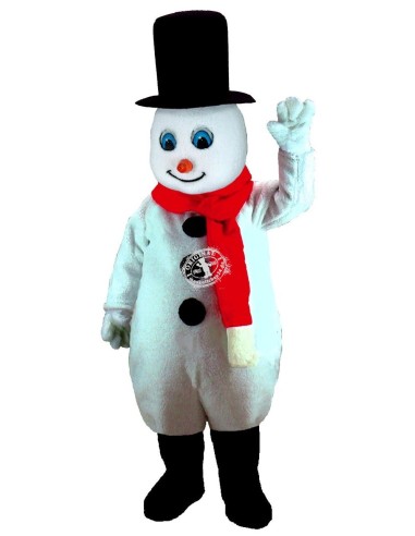 Snowman People Mascot Costume 2 (Professional)