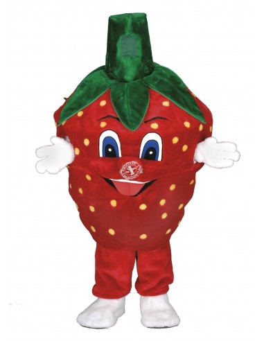 Mascotte Costume fraise 153c (haute qualité)