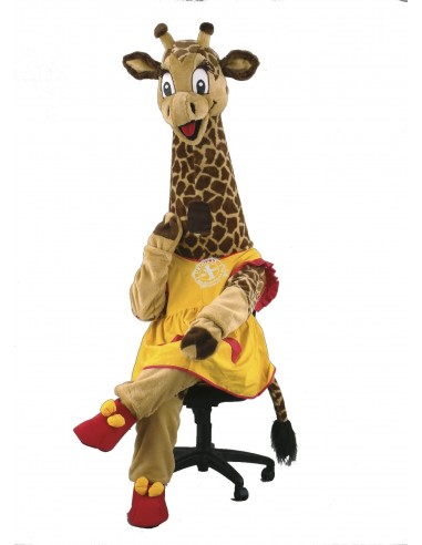 122c Mascota del traje del giraffe comprare a buon mercato