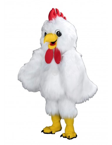 Rooster mascot costume 5 (advertising character)