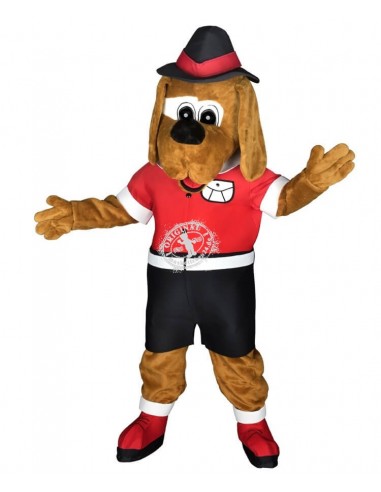Dog mascot costume 24 (advertising character)